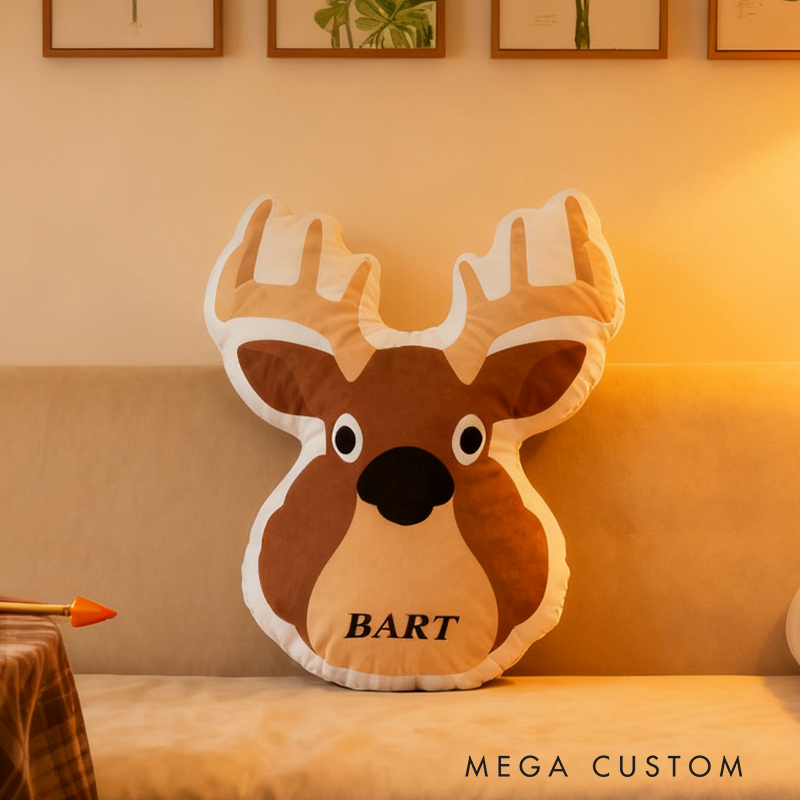 Personalized Deer Hunting Pillow Custom Hunting Lover Pillow Gift for Kid Hunting Lover