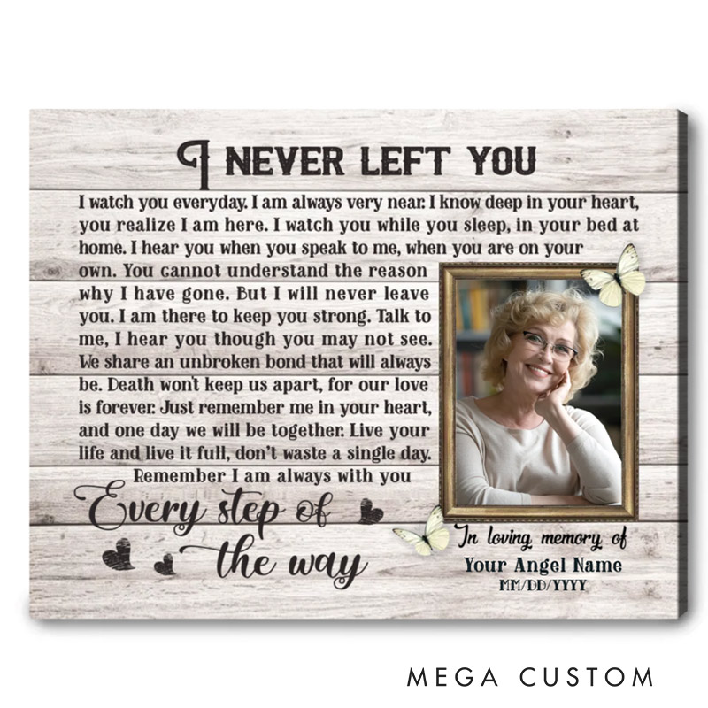 Personalized  Memorial Poster Sympathy Gifts Memory Photo Gifts Remembrance Gifts 