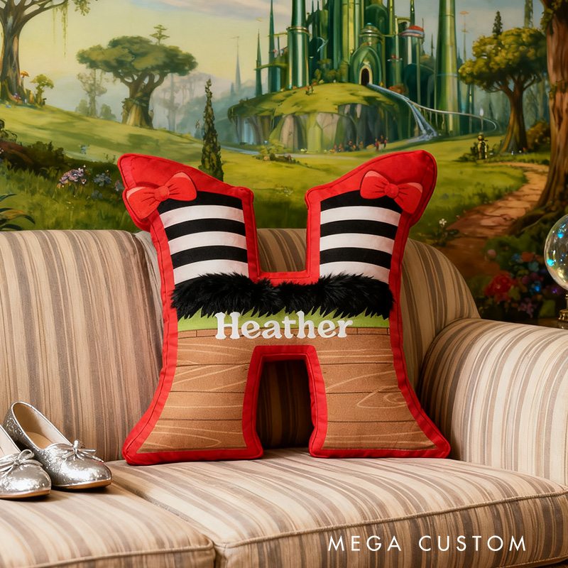 Personalized Graphic 3D Print Cartoon Movie the Adventure Alphabet Shaped Pillow for Cartoon Lovers Initial Pillow Christmas Gift for Kids