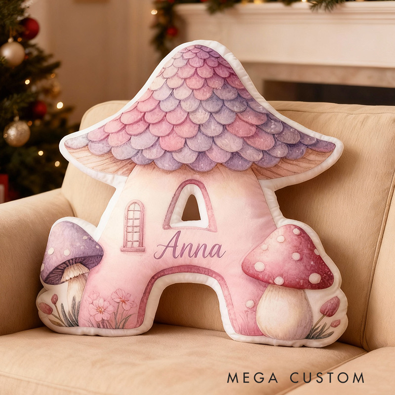 Personalized Initial Pillow Custom Name House Pillow Gift for Kids Family Housewarming Gift