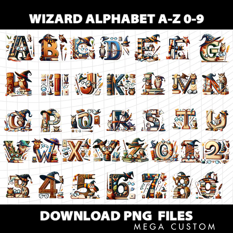 Personalized Wizard Themed Initial Personalized Christmas Tree Ornament Yearly Name Ornament Kids Gift Keepsake Holiday Ornamen