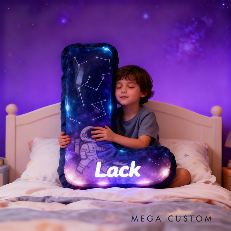 Personalized Zodiac-Themed Magic Letter Pillows Suitable for Kids Zodiac Enthusiasts and Magic Lovers