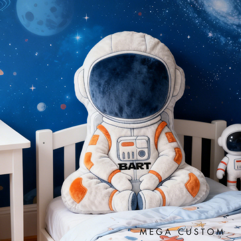 Personalized Outer Space Pillow Space Enthusiasts Pillow for Kid Children's Room Decorative Cushions