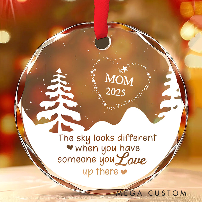 Personalized My Star Memorial Ornament Sympathy Christmas Gift for Loss of Mother