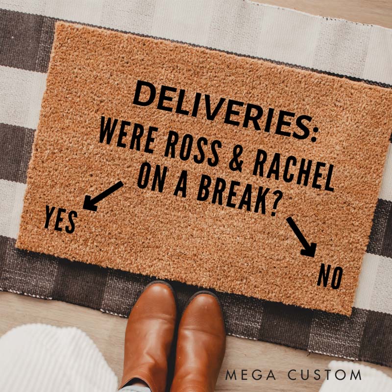 Personalized Funny Doormat Custom Pop Culture Design Durable Coir Welcome Mat Humorous Entryway Decor Perfect Gift For Friends Fans Or Housewarming