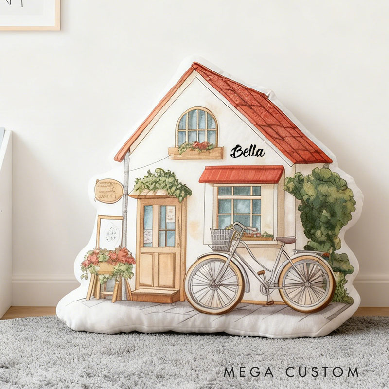 [Copy]Personalized Floral Cottage Pillow Home Decor Perfect Gift For Kids Bedrooms Living Rooms Or Playrooms Graphic 3D Print