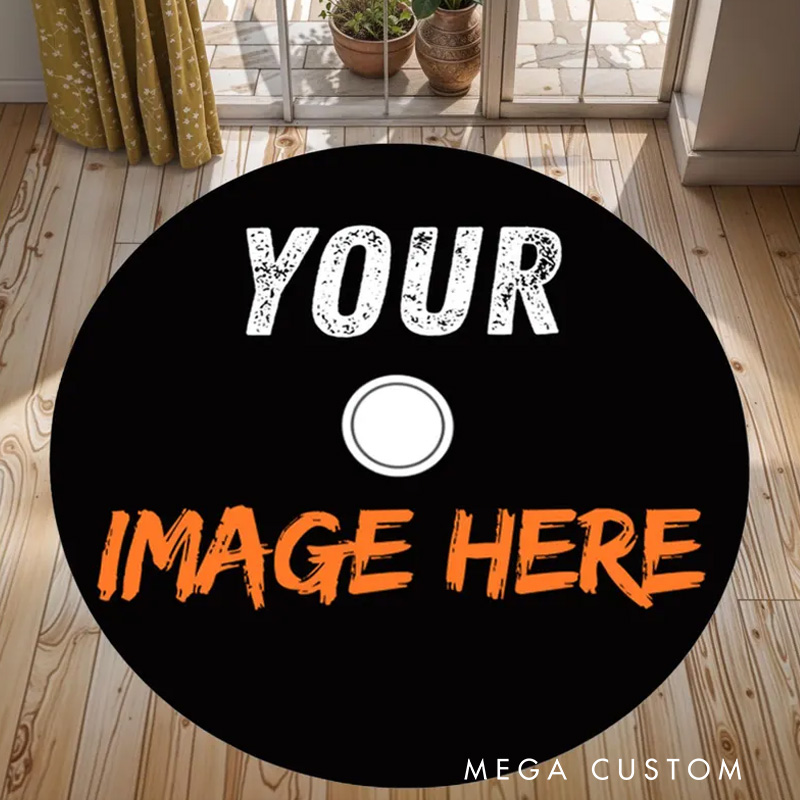 Personalized Custom CD Record Rug Game Disc Rug Video Game Disc Rug DVD Rug Game Decor Geek Gaming Lover Gift