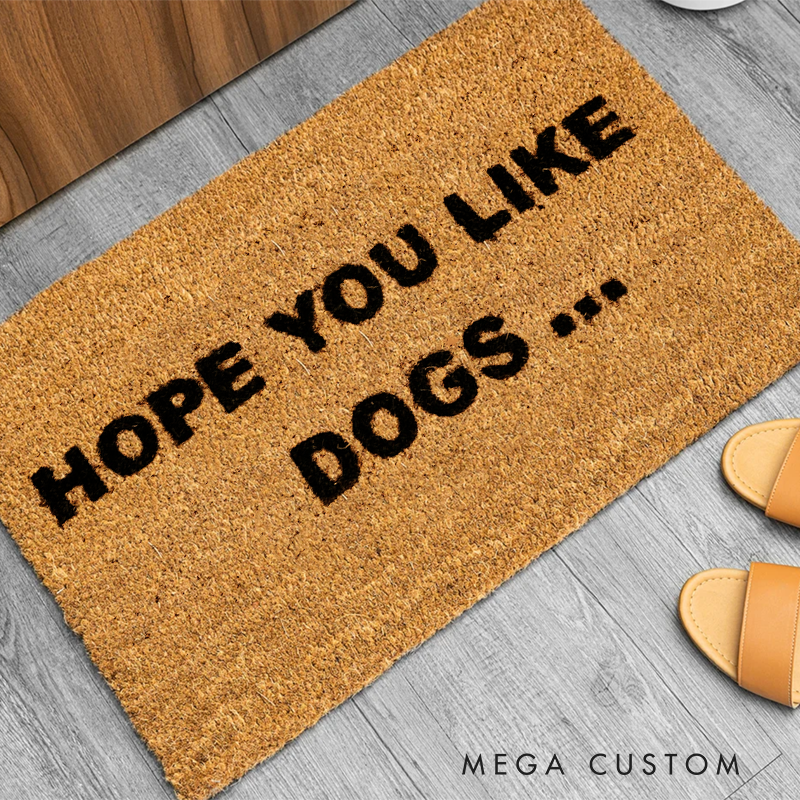 Personalized Funny Custom text Doormat for Home Gift