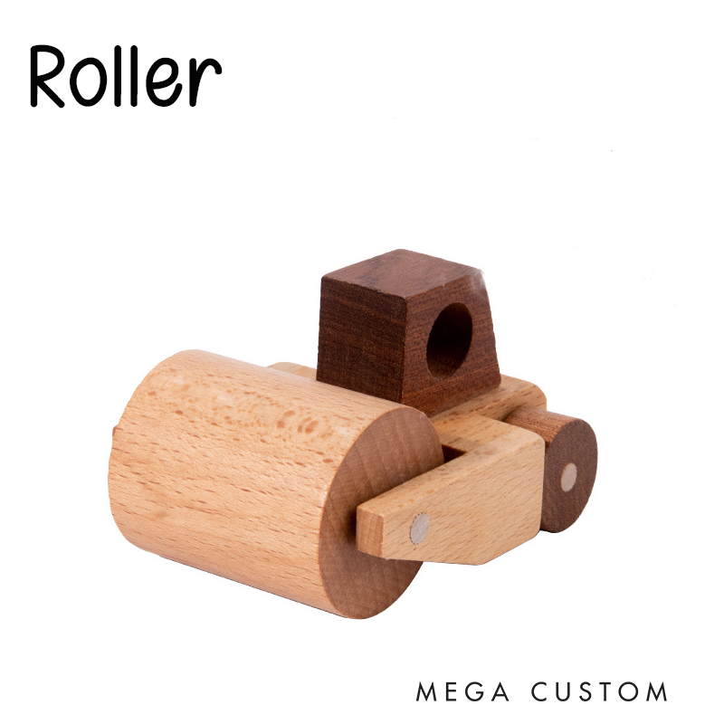 Personalized Toy Construction Excavator Handmade Wooden Construction Toy Vehicles Custom Baby Gifts Birthday Boy Gifts Kids Pretend Play First Christmas