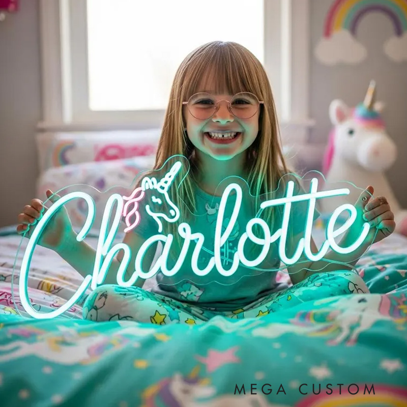 Personalized Unique Handcrafted Name Light Up Decoration For Home Bedroom Neon Sign
