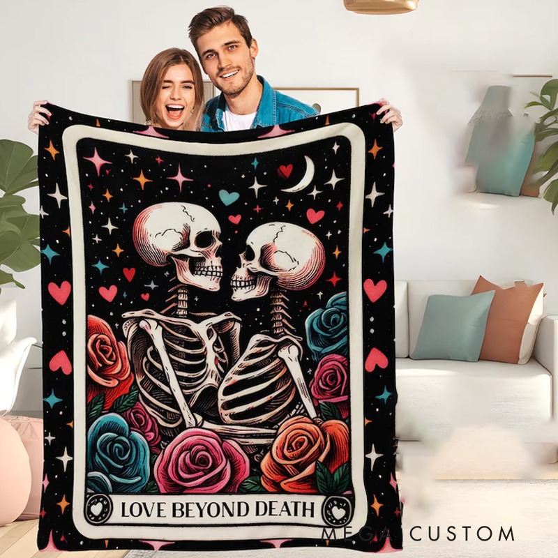 Personalized Custom Text Blanket Custom Valentines Day Blanket for Couple Lovers Anniversary Birthday Gift Blanket Gift idea for Wife Girlfriend
