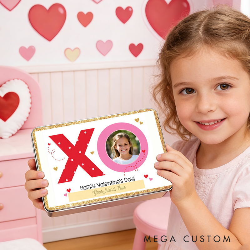 Personalized Photo Valentine Hope Your Valentine's Day Pops Candy Box Valentine's Day Gifts