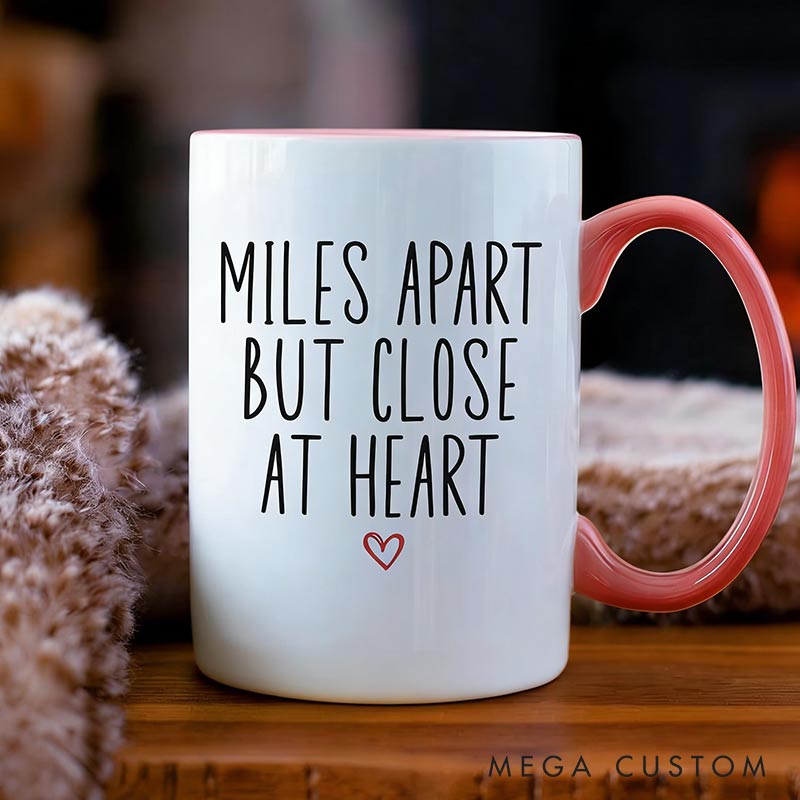 Personalized Long Distance State To State Mug Long Distance Friendship Gift for Traveling Lovers