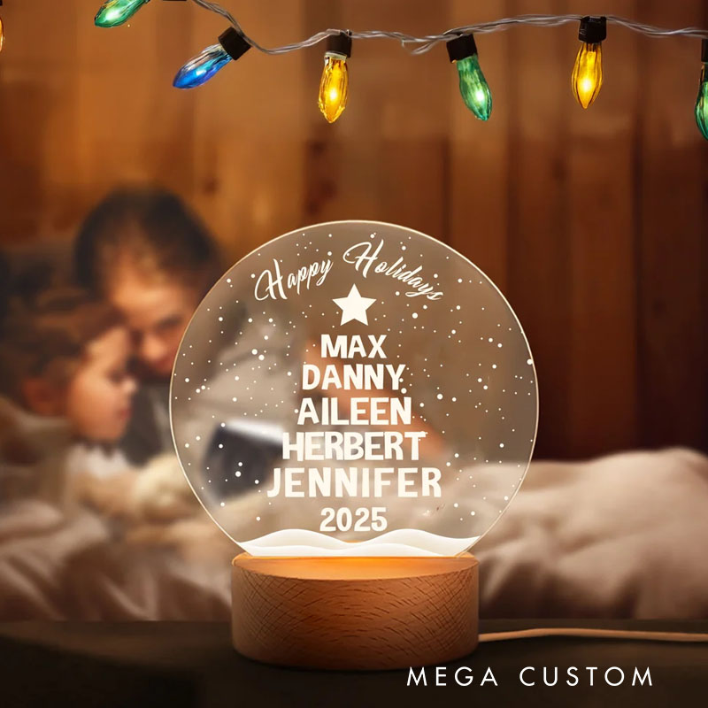 [Copy]Personalized Baby Fairy Tale Night Light Starry Night Light Nursery Gift