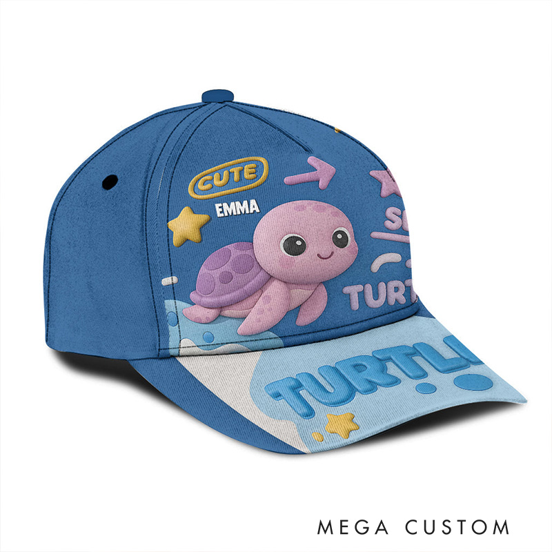 Personalized Unicorn Magic Cap with Custom Name and Whimsical Pastel Design Perfect for Dreamy Adventures Kid Classic Cap
