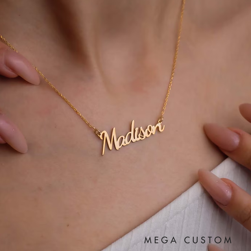 Personalized Name Necklace Stylish Custom Jewelry Ideal for Special Occasions
