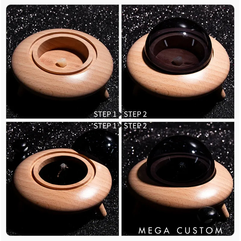 Personalized Space Theme Custom Name Galaxy Planet Rocket Astronomy Style Wooden Tooth box