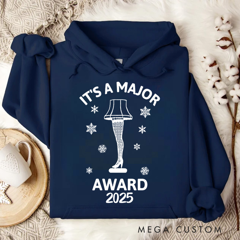Personalized Christmas Story Leg Lamp Hoodies Funny Christmas Gift