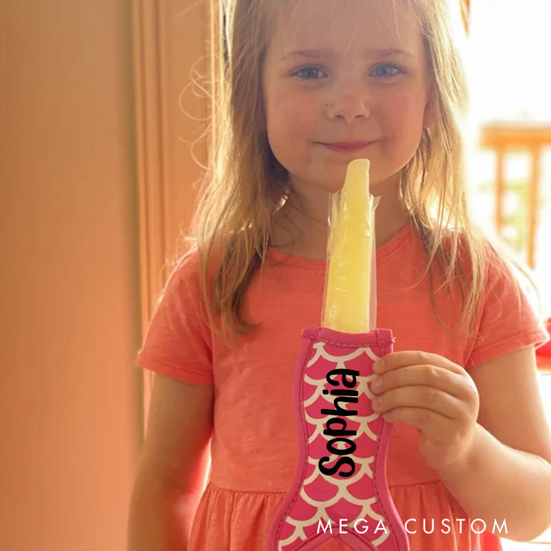 Personalized Popsicle Holder for Toddlers to Delight in Yummy Ice Pops with a Playful Twist