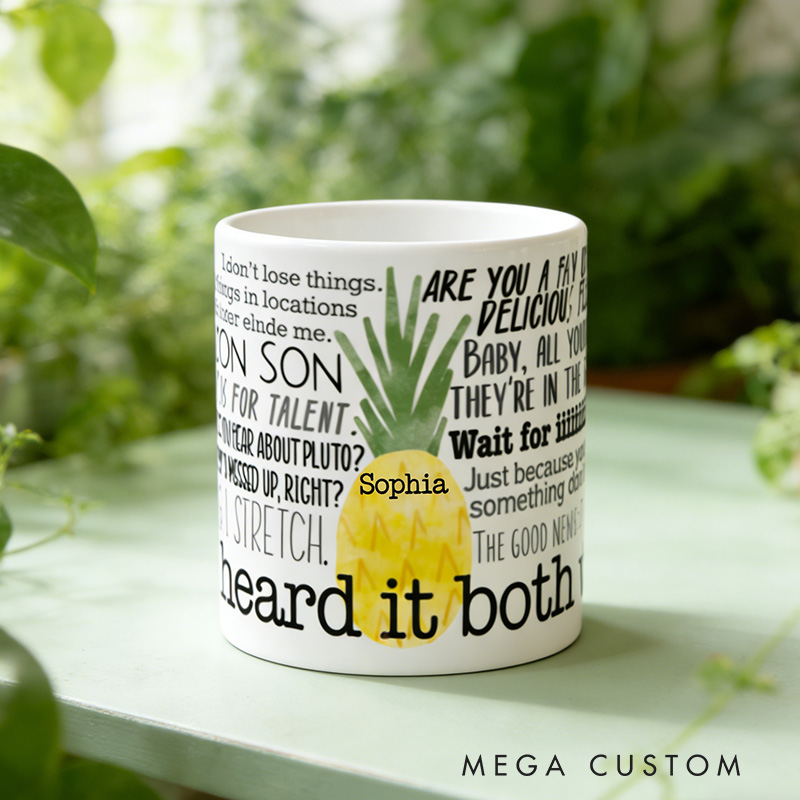 Personalized TV Show Quotes Mug TV Show Mug Movie Lover Gift for Friend Birthday Gift
