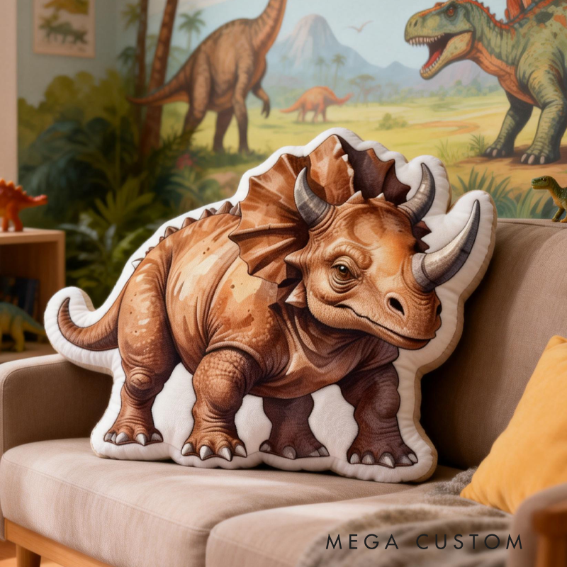 Personalized Cool Dinosaurs Graphic 3D Print Pillow Birthday Gifts Funny Gifts Dinosaurs Lovers Gifts