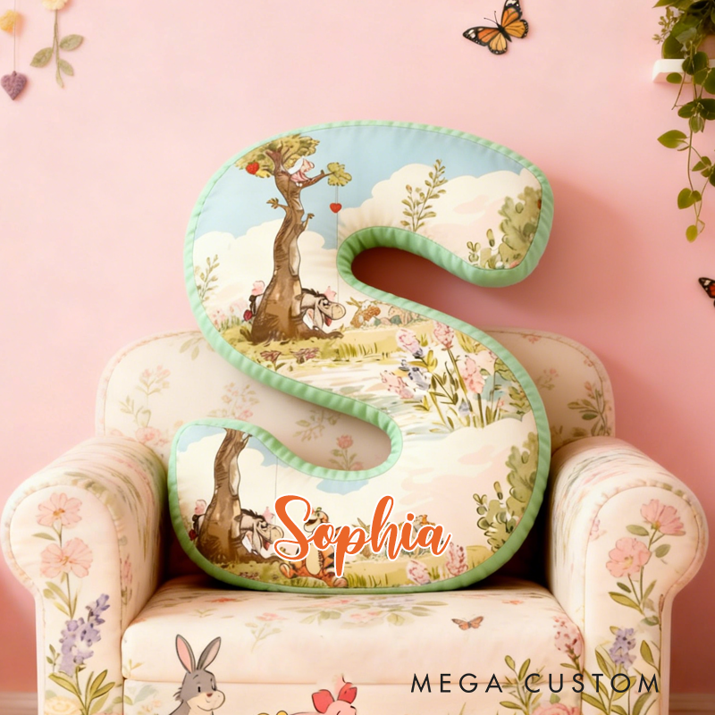 Personalized Cute Forest Bear Graphic 3D Print Pillow Birthday Gifts Funny Gifts Bear Lovers Gifts