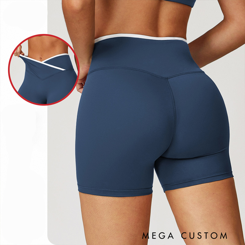 Personalized Yoga Lotus Yoga Training Shorts Custom Name Yoga Shorts Yoga Gym Gifts Women Her