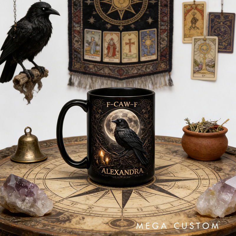 Personalized F-CAW-F Magical Mug Coffee Mug Magic Lover Mug Witchcore Gift Coffee Mug