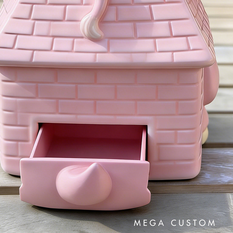 Personalized Highland Cow Ice Cream Holder Personalized Funny Kitchen Decor Cute Animal Gift