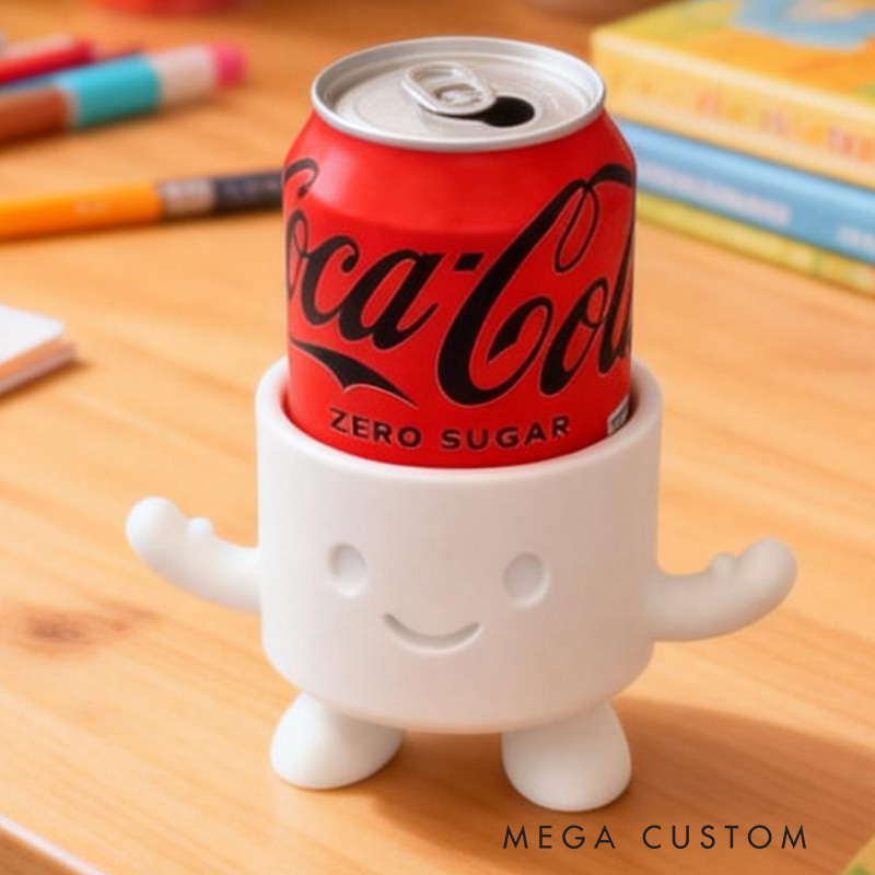 Funny Cartoon Shaped Creative Drink Accessory Cup Holder Pen holder 3d Printing