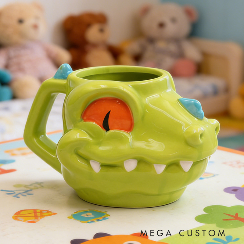 3D Adorable Dragon Style Cartoon Cup for Boys and Girls Birthday Gift Mug