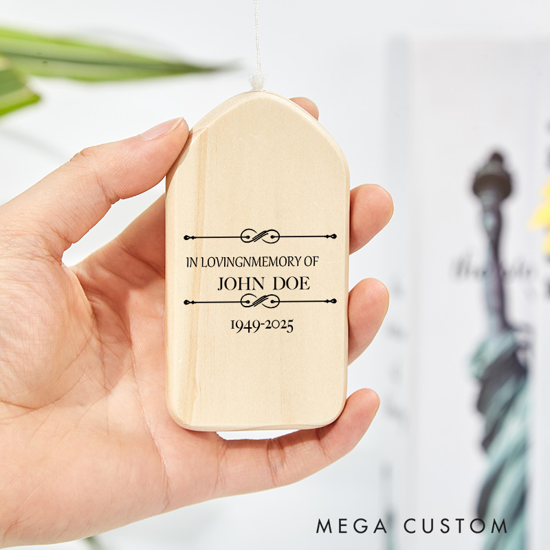 Personalized Memorial Wind Chimes for Loss of Loved One Large Deep Tone Remembrance Wind Chimes Sympathy Gifts Funeral Gifts