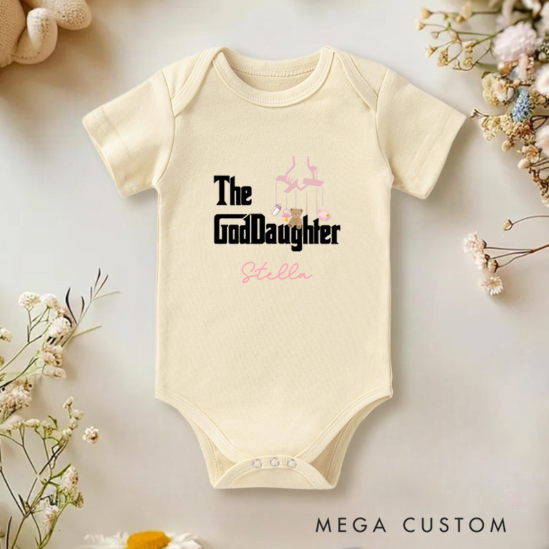 Personalized The Goddaughter Cute and Unique Godparent Gift Baby Onesie  