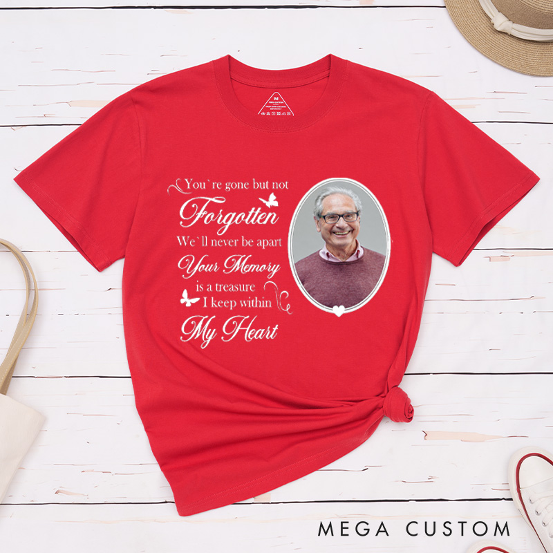 Personalized in Memory Of A Lost Loved One Shirt Custom Name And Dates Rip Shirt Rest in Heaven Tees Sympathy Gift Funeral Keepsake