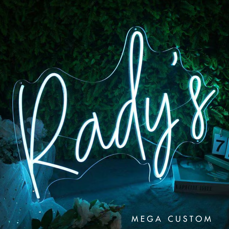 Personalized Neon Sign Last Name Neon Sign LED Neon Sign Neon Sign Light Neon Bedroom Sign Neon Sign Bar Wedding Sign Birthday Gift Gift for Her