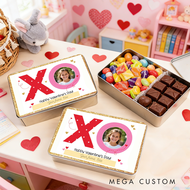 Personalized Photo Valentine Hope Your Valentine's Day Pops Candy Box Valentine's Day Gifts