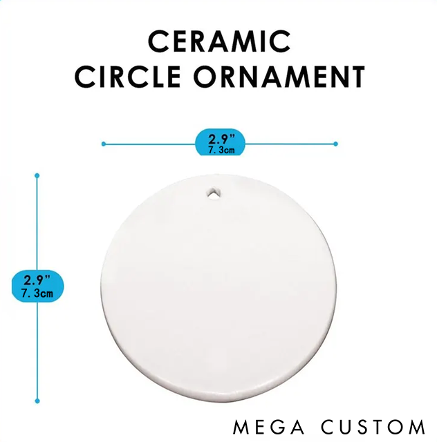 Personalized Yoga Christmas Ornament with Peaceful Meditation Design Christmas Ornament Gift for Yoga Lover