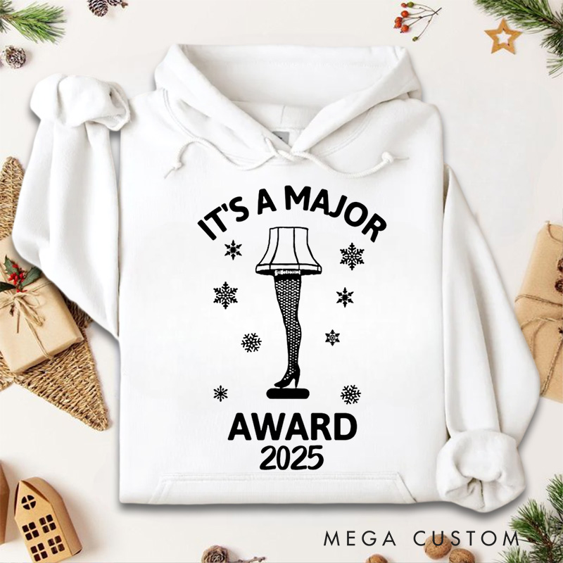 Personalized Christmas Story Leg Lamp Hoodies Funny Christmas Gift