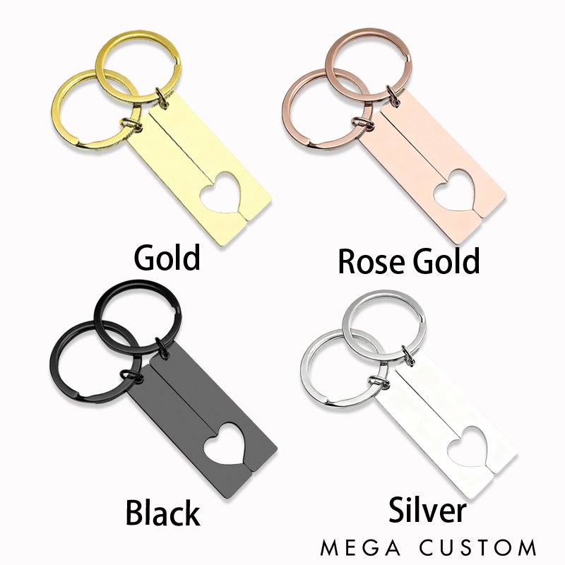 Personalized Couples Fishing Keychains Valentines Day Gifts Custom Keychains Custom Time and Name Romantic Gift for Anniversaries or Fishermen