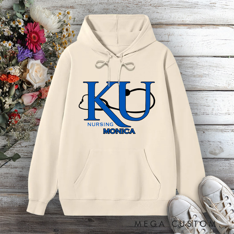 Personalized Hoodies for Nurse KU Nursing Excellence in Care Design Hoodies International Nurse Day Gift