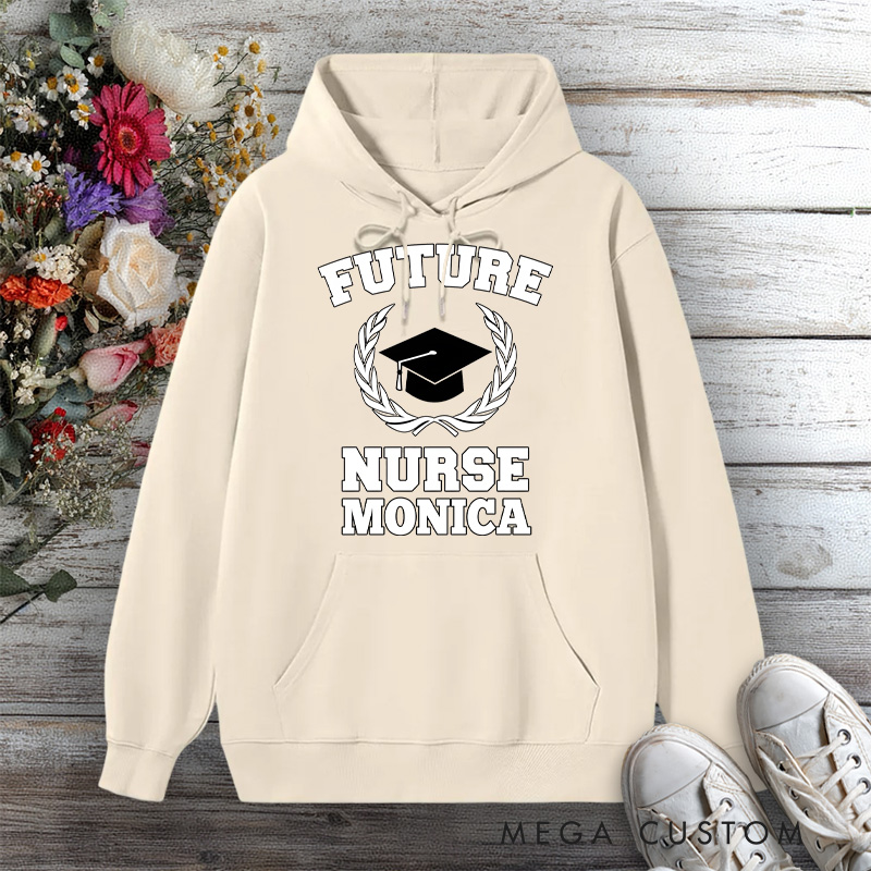 Personalized Hoodies for Nurse Future Nurse Design Hoodies International Nurse Day Gift