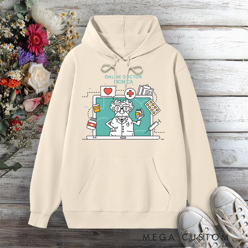 Personalized Hoodies for Nurse Online Doctor Design Hoodies International Nurse Day Gift