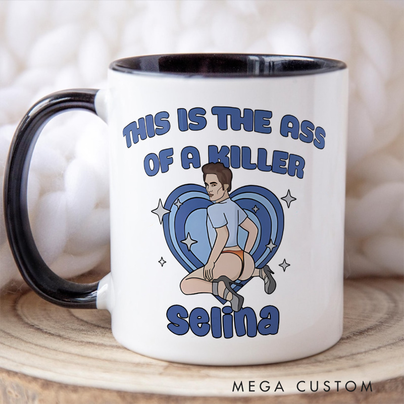 Personalized This is the Back of a Killer Funny Movie Mug Vampire Movie Mug Film Fan Mug