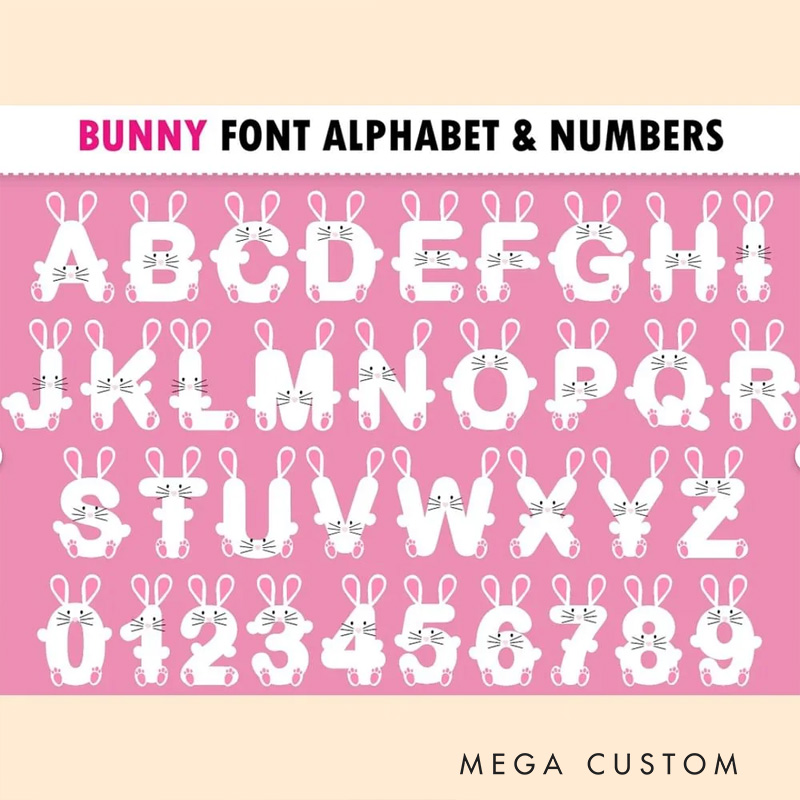 Personalized Cute Bunny Plush Coin Purse Wallet with Name and Wrist Strap Easter Basket Filler Happy Easter Gift for Kids