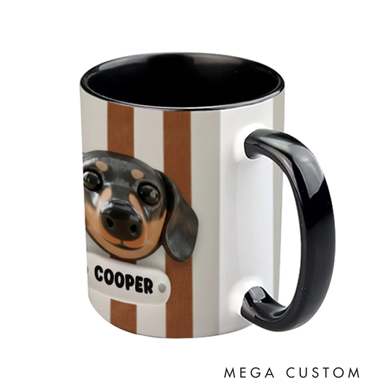 Personalized Beautiful Animals Accent Mug Animals Lover Gift Birthday Gift