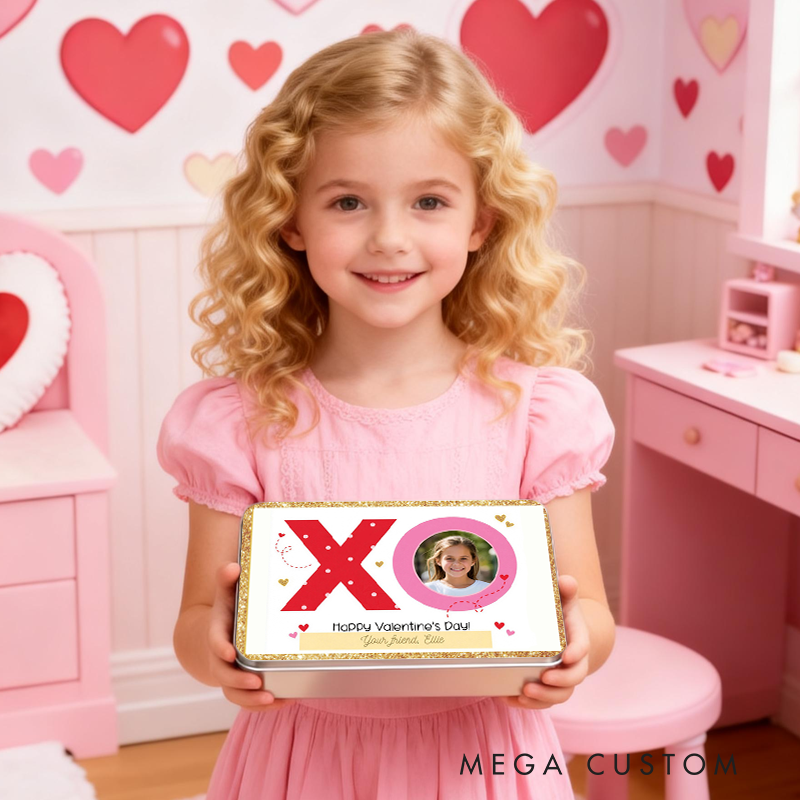 Personalized Photo Valentine Hope Your Valentine's Day Pops Candy Box Valentine's Day Gifts