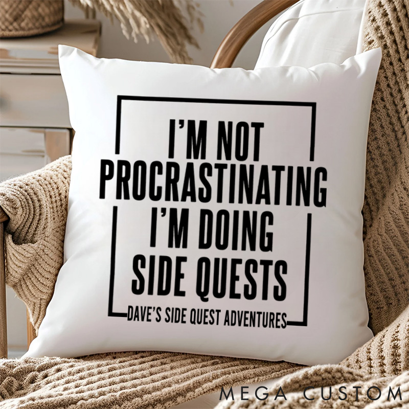 Personalized Nerd Geek Gamer Pillows Science Funny Nerd Humor Pillows Gift for Gamers