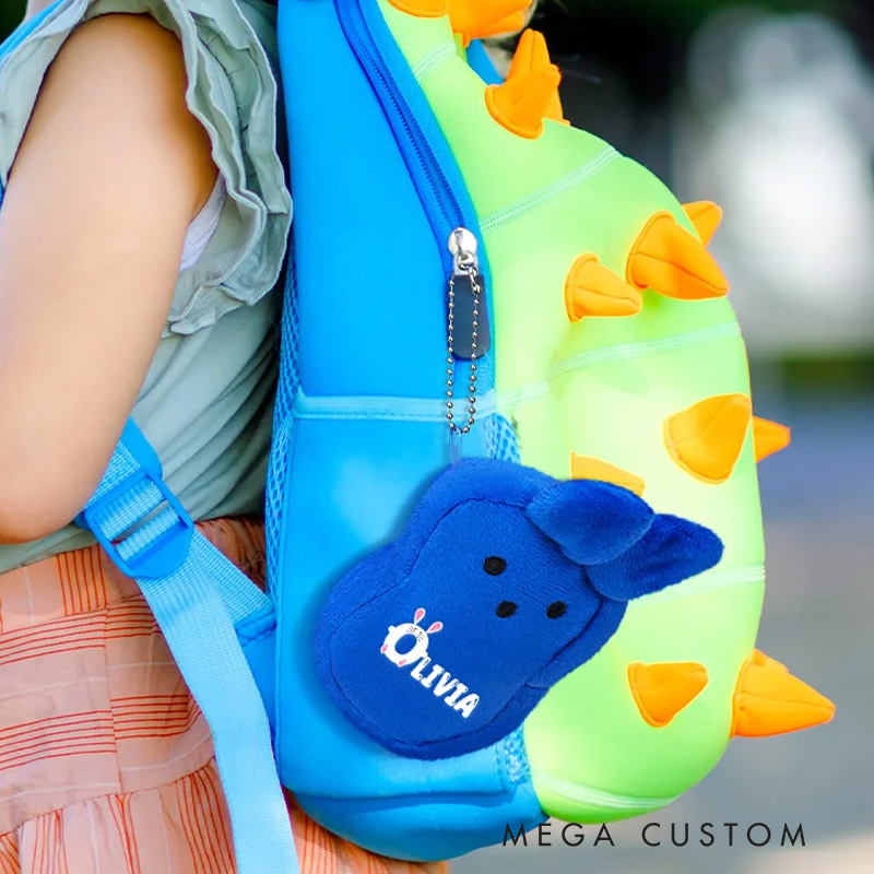 Personalized Cute Bunny Plush Coin Purse Wallet with Name and Wrist Strap Easter Basket Filler Happy Easter Gift for Kids