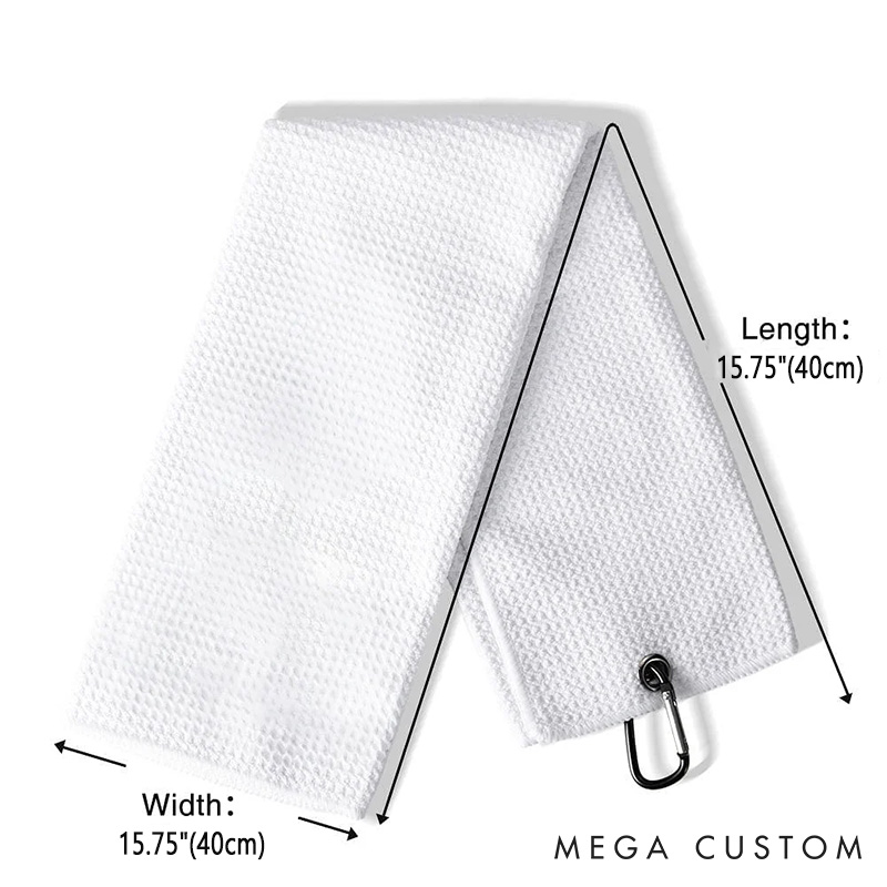Personalized Sport Towel with Custom Name and and Premium Sports Design for Players