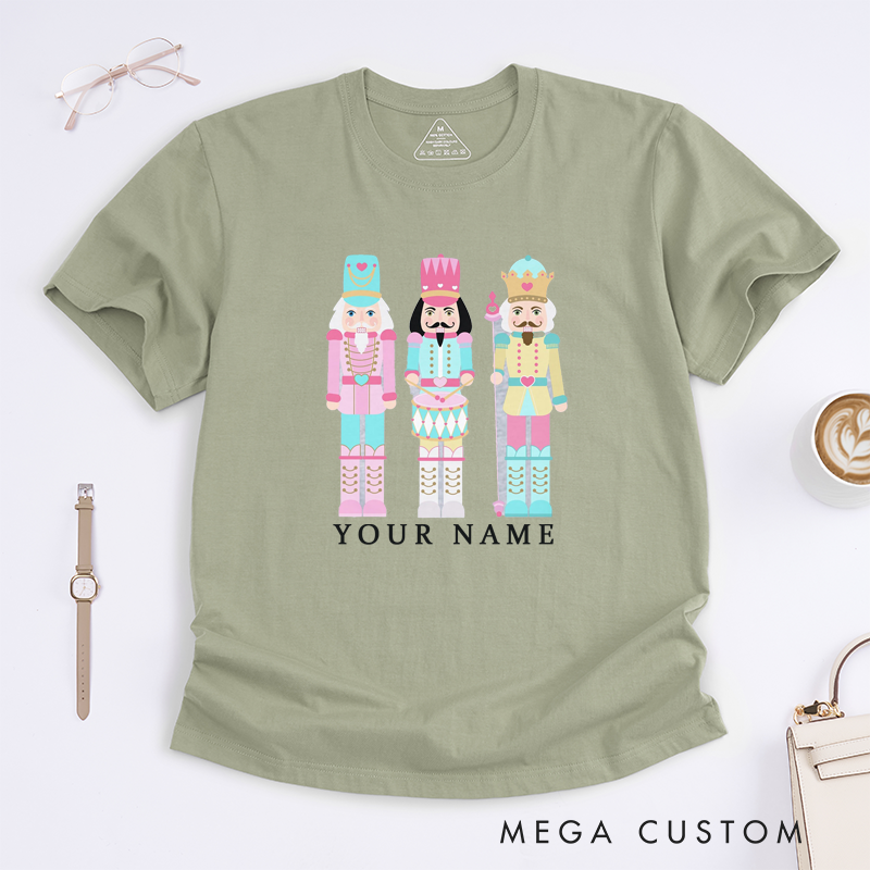Personalized Dance T-Shirt Custom Name Gift Unisex Holiday Fashion Unique Printed Tee for Kids and Adults Family Matching Outfits